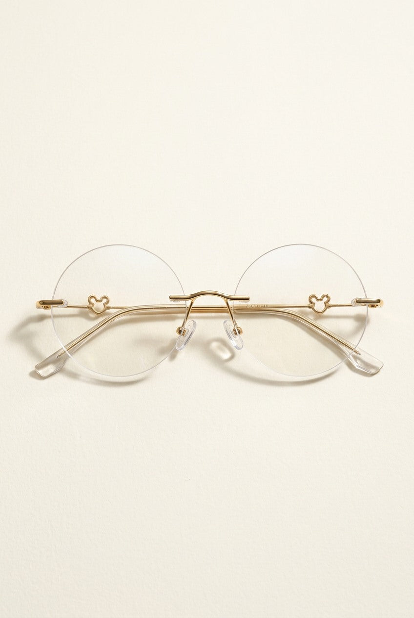 WHIMSICAL ROUND RIMLESSEYEWEAR