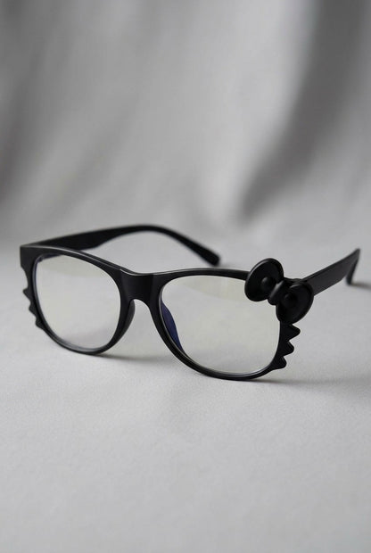 SCULPTED BOW DETAIL STATEMENT EYEWEAR