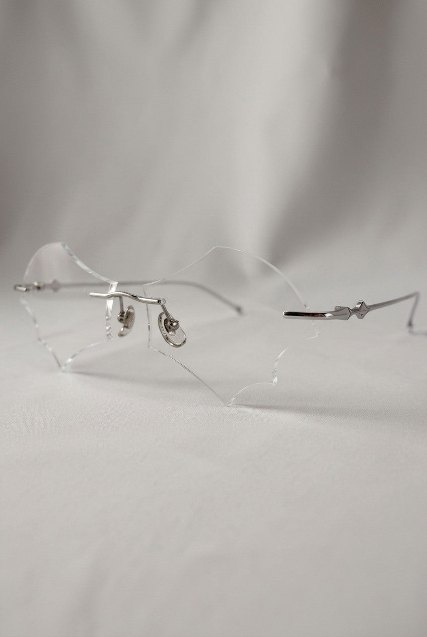 BAT WING SHAPEDRIMLESS EYEWEAR