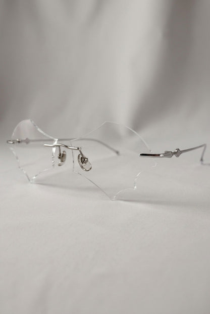 BAT WING SHAPEDRIMLESS EYEWEAR