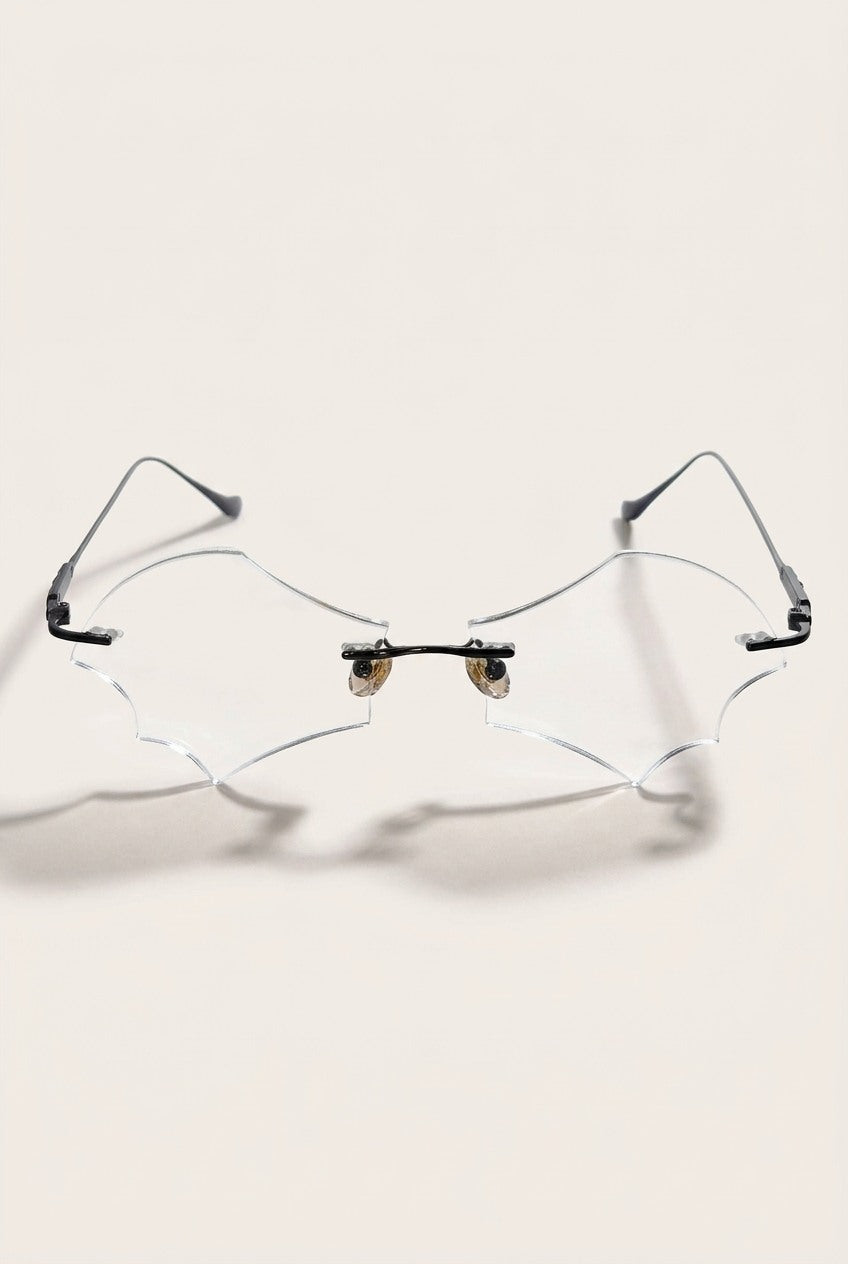 BAT WING SHAPEDRIMLESS EYEWEAR