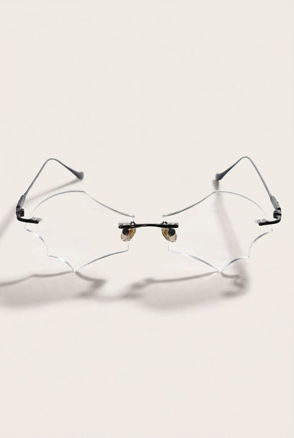 BAT WING SHAPEDRIMLESS EYEWEAR