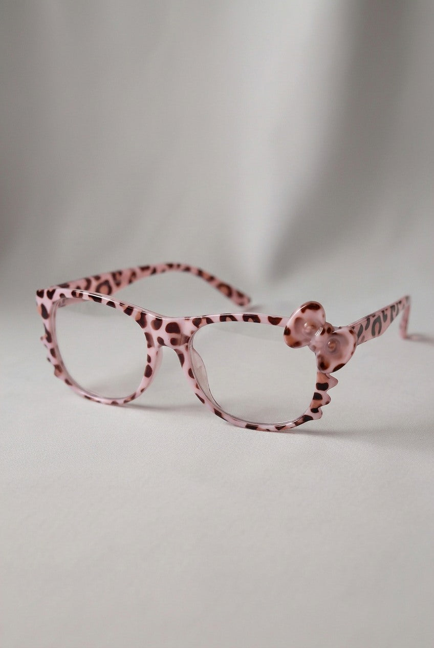 SCULPTED BOW DETAIL STATEMENT EYEWEAR