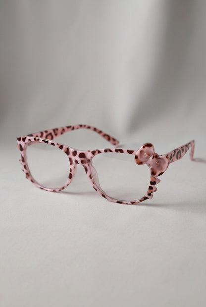 SCULPTED BOW DETAIL STATEMENT EYEWEAR