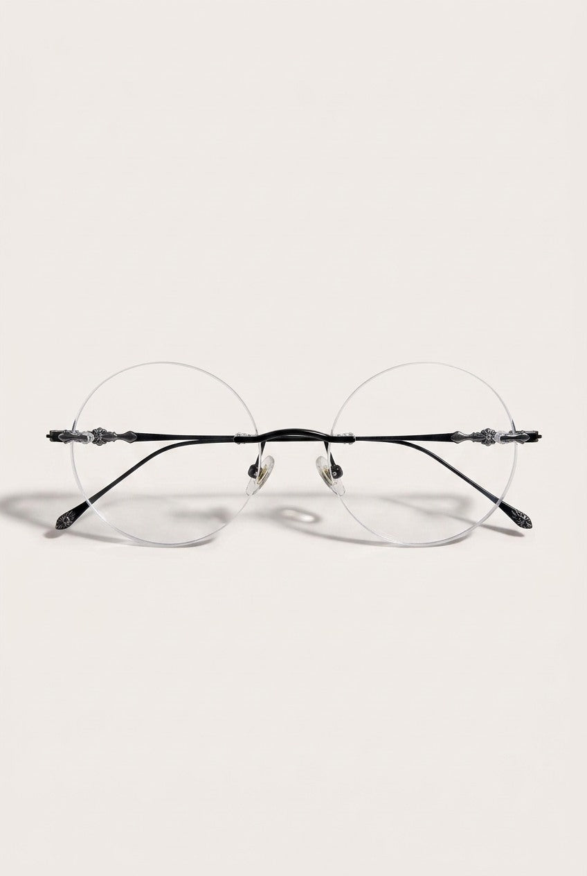 WHIMSICAL ROUND RIMLESSEYEWEAR